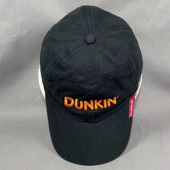 Dunkin Donuts Strapback Hat Cap Black Coffee Uniform Workwear Souvenir Dad Mens - Picture 7 of 13